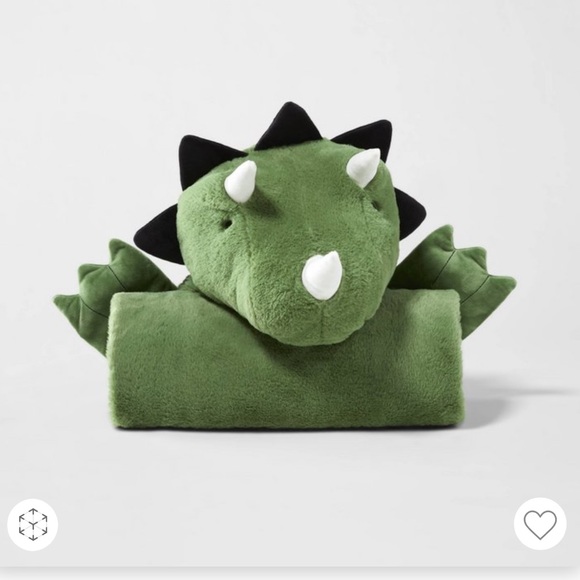 Pillowfort Other - Dinosaur Kids Hooded Blanket by Pillowfort